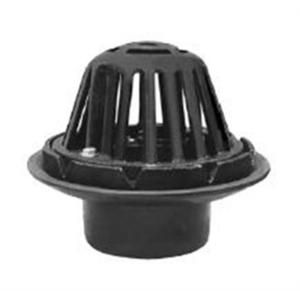 3 in. CI No Hub Roof Drain DR3