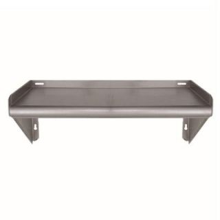 Whitehaus 36 in. Knock Down Stainless Steel Wall Mount Shelf CUWSKD36 SS