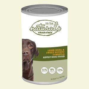 Hi Tek Rations Naturals Grain Free Lamb and Sweet Potato Canned Formula Dog Food (12 Pack) NGFLAMB13OZ