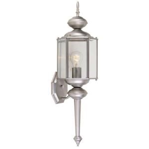 Designers Fountain Exeter Collection Wall Mounted Outdoor Pewter Lantern HC0425