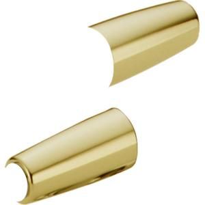 Delta Pair of Lever Handle Accents in Polished Brass for 2 Handle Faucets A22PB