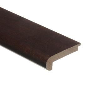 Zamma SS Cognac Maple 3/8 in. Thick x 2 3/4 in. Wide x 94 in. Length Hardwood Stair Nose Molding 01438508942544