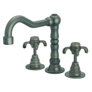 La Toscana Ornellaia 4 in. Minispread 3 Handle Mid Arc Bathroom Faucet in Oil Rubbed Bronze 87PO214WLFEX