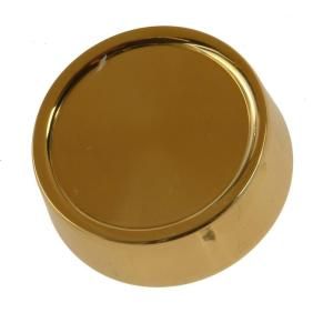 Amerelle Dimmer Knob Wall Plate  Brass 947BR