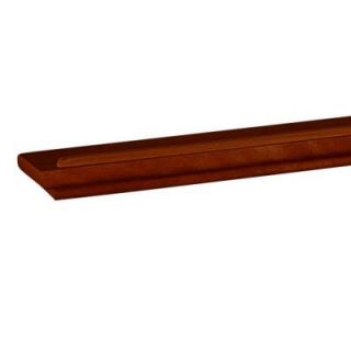 Home Decorators Collection 12 in. x 6 in. Mantle Narrow Chocolate Floating Shelf 2455300880