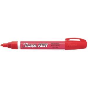 Sharpie Red Medium Point Water Based Poster Paint Marker 35596