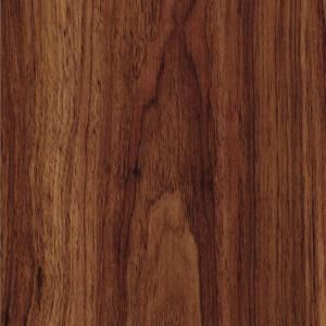 TrafficMASTER Allure Mahogany Resilient Vinyl Plank Flooring   4 in. x 4 in. Take Home Sample 10060914