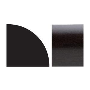 Royal Mouldings 5111 5/8 in. x 5/8 in. x 8 ft. PVC Composite Espresso Quarter Round Moulding 0511108075