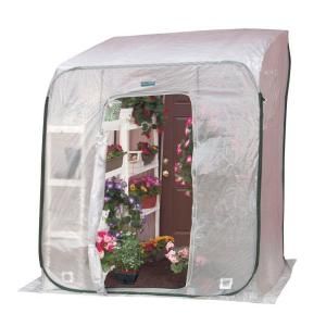 FlowerHouse HotHouse 7 ft. x 7 ft. Pop Up Greenhouse FHHH350
