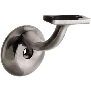 Stanley National Hardware Contemporary 3.69 in. Antique Pewter Handrail Bracket DISCONTINUED MPB8209 HANDRAIL BRKTAPW