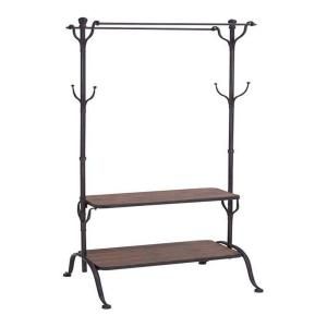 Home Decorators Collection Adeline Black 69 in. H Clothes Rack 1740100210