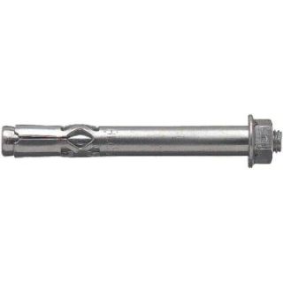 Hilti HLC HX 1/2 in. x 4 in. Galvanized Steel Hex Nut Head Sleeve Anchors (5 Pack) 338013