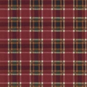 The Wallpaper Company 56 sq. ft. Red and Green Plaid Wallpaper DISCONTINUED WC1281300