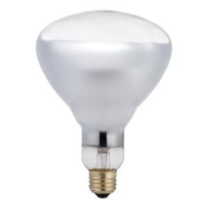 Philips 125 Watt Incandescent BR40 Heat Clear Light Bulb 416750