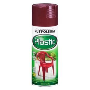 Rust Oleum Specialty 12 oz. Claret Wine Paint for Plastic Spray Paint (6 Pack) 211362