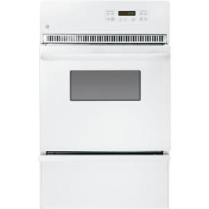 GE 24 in. Single Gas Wall Oven Self Cleaning in White JGRP20WEJWW
