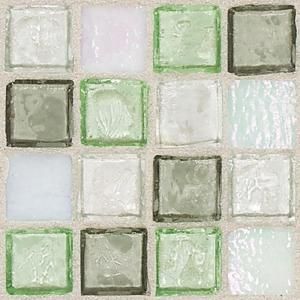 Daltile Egyptian Glass Peridot Fusion 12 in. x 12 in. x 6 mm Glass Face Mounted Mosaic Wall Tile EG3111PM1P