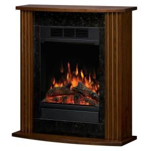 Dimplex 15 in. Compact Electric Fireplace in Nutmeg DISCONTINUED DFP15 1132NG