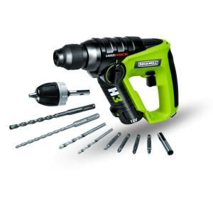 12 Volt Lithium Ion Tech H3 3 in 1 Rotary Hammer SDS Drill with 2 Batteries DISCONTINUED RK2513K2