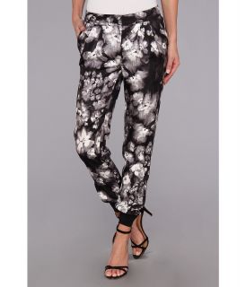 Rebecca Taylor Ghost Flower Pant Womens Casual Pants (Black)