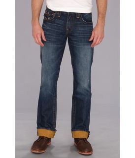 True Religion Ricky Straight Reverse Dye Gold in Expression Mens Jeans (Blue)
