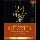 24 Deadly Sins of Software Security