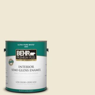 BEHR Premium Plus Home Decorators Collection 1 gal. #HDC FL13 5 Rye Flour Semi Gloss Enamel Interior Paint 305001