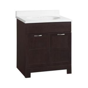 American Classics Casual 30 in. W x 21 in. D x 33 1/2 in. H Vanity Cabinet Only in Java CJVM30Y