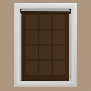 Bali Cut to Size Chocolate Solar Roller Shade, 72 in. Length (Price Varies by Size) 40 1001 03