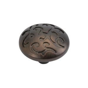 Hickory Hardware Mayfair 1 1/4 in. Refined Bronze Cabinet Knob P3091 RB