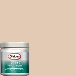 Glidden DUO 8 oz. Tea & Honey Interior Paint Tester GLDC 10 GLDC10 D8
