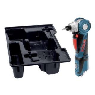 Bosch 12 Volt Max Lithium Ion 1/4 in. Cordless Right Angle Drill with Exact Fit Insert Tray Bare Tool (Tool Only) PS10BN