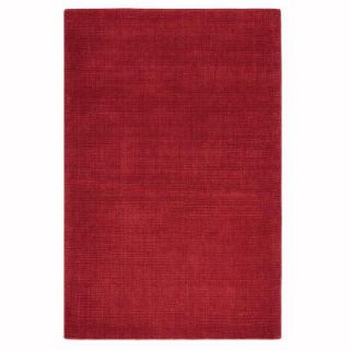 Home Decorators Collection Simplify Red 2 ft. 6 in. x 4 ft. 6 in. Area Rug 0258400110