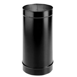DuraVent DuraBlack 6 in. x 48 in. Single Wall Chimney Stove Pipe 1648