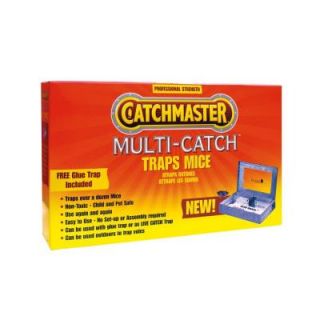 Catchmaster Multi Catch Metal Mouse Trap 606MC