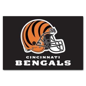 FANMATS Cincinnati Bengals 19 in. x 30 in. Accent Rug 5690.0