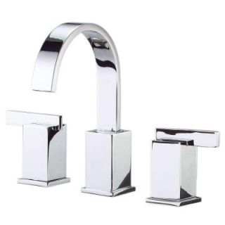 Danze Sirius 8 in. Widespread 2 Handle Mid Arc Bathroom Faucet in Chrome D304044