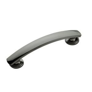 Hickory Hardware American Diner 3 3/4 in. Black Nickel Pull P2141 BLN
