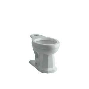 KOHLER Kathryn Comfort Height Elongated Toilet Bowl Only in Ice Grey K 4258 95