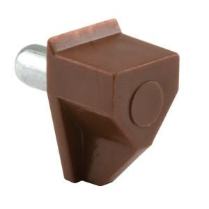 Prime Line 5 mm Metal/Plastic Brown Shelf Support Peg (8 Pack) U 9277