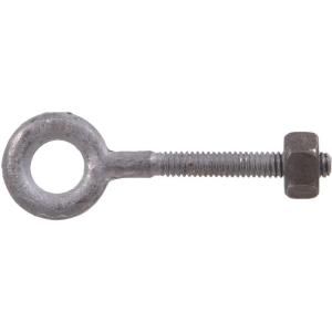 The Hillman Group 1/2 13 x 8 in. Forged Steel Hot Dipped Galvanized Eye Bolt with Hex Nut in Plain Pattern (5 Pack) 320812.0