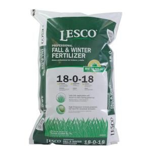 LESCO 50 lbs. 18 0 18 Fall Winter Fertilizer 080545