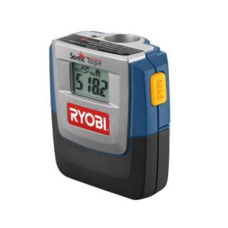 Ryobi Reconditioned 30 ft. Sonic Distance Tape Measure with Laser Pointer ZRE49ST01