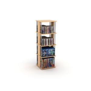 Atlantic Typhoon 216 CD or 144 DVD or Blu Ray or Games Spinner in Maple with Silver Finished Steel Rods 82635739
