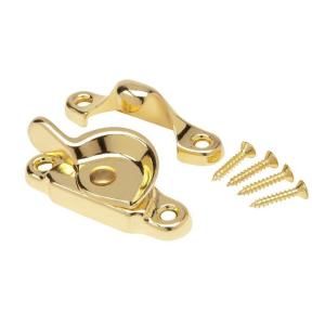 Everbilt Bright Brass Sash Lock 15231