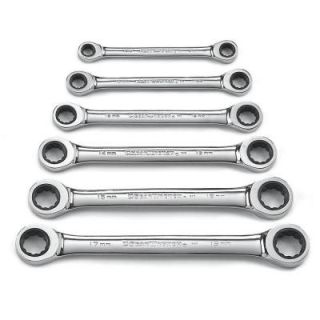 GearWrench Metric Double Box End Ratcheting Wrench Set (6 Piece) 9260