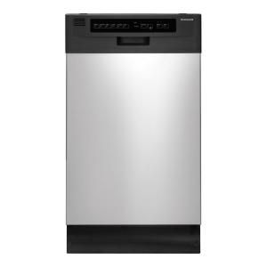 Frigidaire 18 in. Front Control Dishwasher in Stainless Steel with Stainless Steel Tub FFBD1821MS