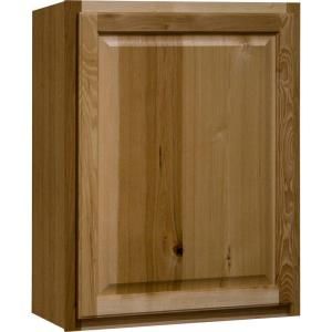 Hampton Bay 24x30x12 in. Wall Cabinet in Natural Hickory KW2430 NHK