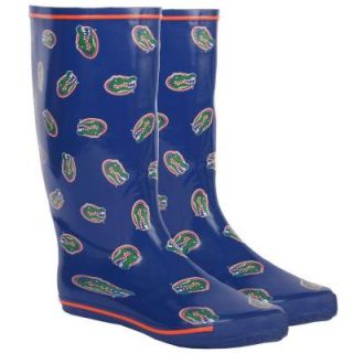 FANSHOES 12 in. Rubber NCAA Florida Gators Team Boot Size 9 157258