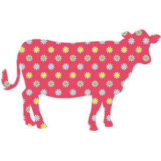 ZooWallogy 37 in. x 24 in. Dakota the Cow Wall Decal WPZ93886